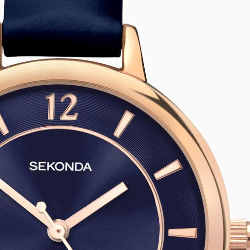 Blue sekonda ladies watch outlet
